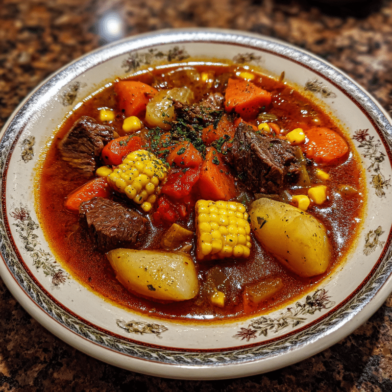 How to Make Hearty Beef and Vegetable Soup in 5 Easy Steps