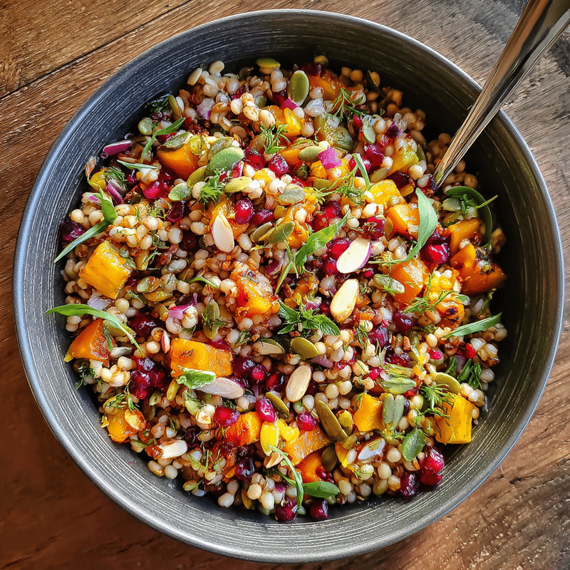 Colorful Autumn Harvest Grain Salad: 5 Delicious Ways to Enjoy Fall