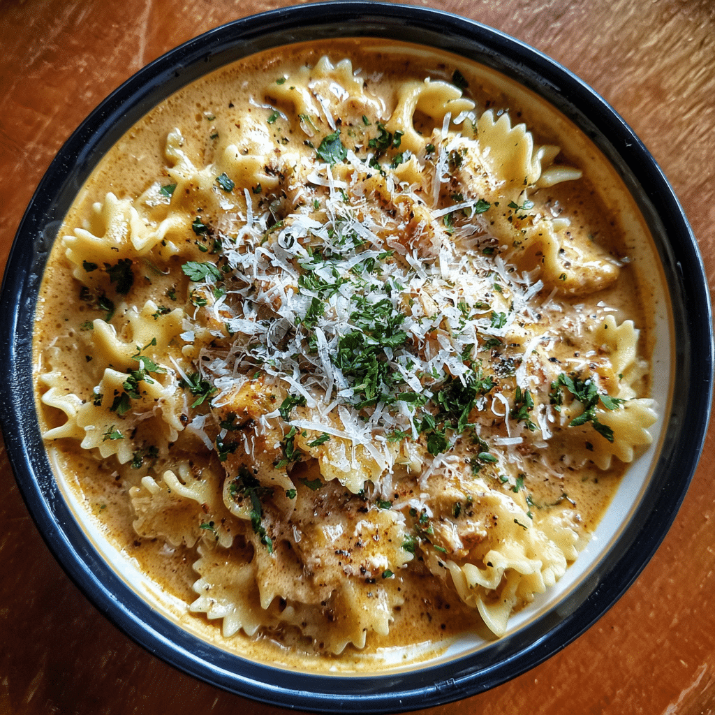 Creamy Alfredo Lasagna Soup