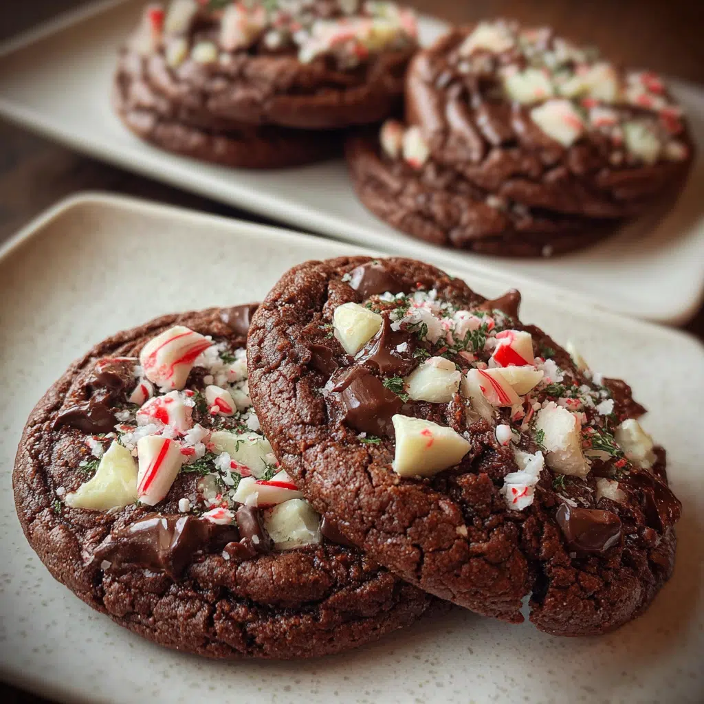 Chocolate Peppermint Cookies