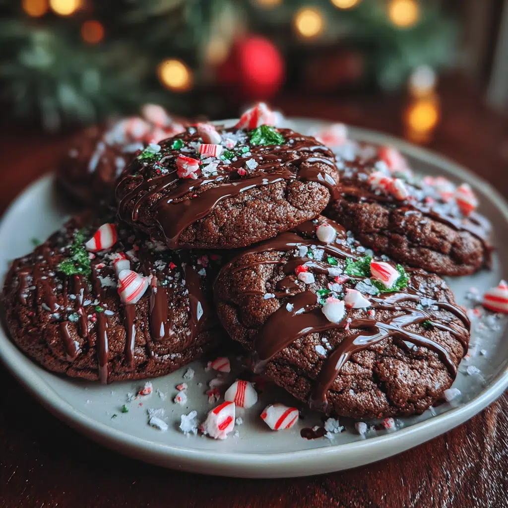 Chocolate Peppermint Cookies