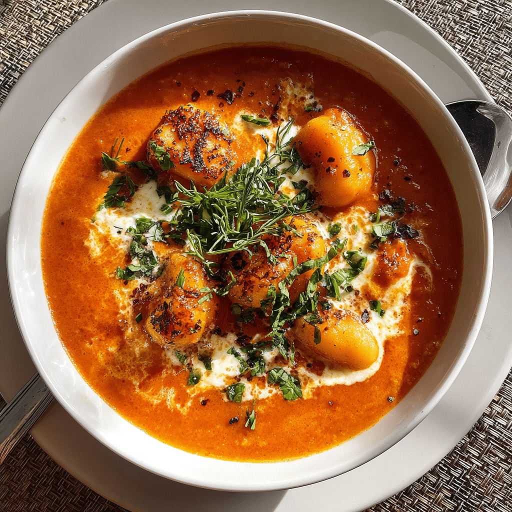 Tomato Gnocchi Soup