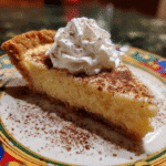 Christmas Eve Cinnamon-Vanilla Custard Pie: Festive Dessert Magic!