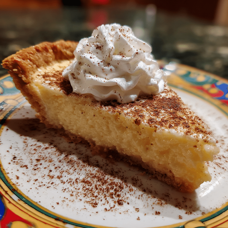 Christmas Eve Cinnamon-Vanilla Custard Pie: Festive Dessert Magic!