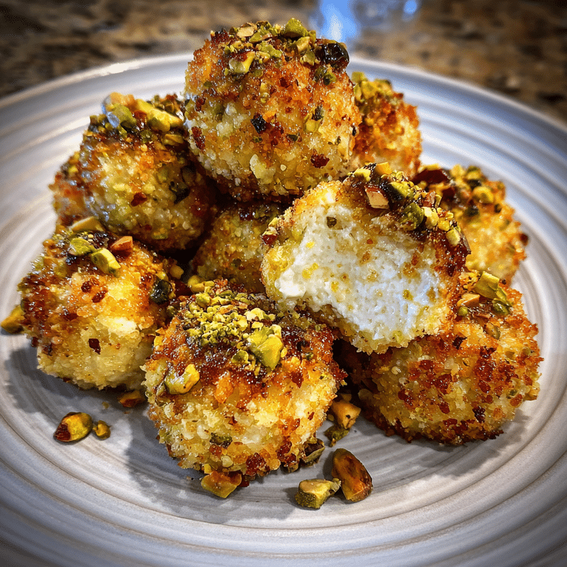 Ricotta Pistachio Honey Bites: 5 Heavenly Dessert Delights