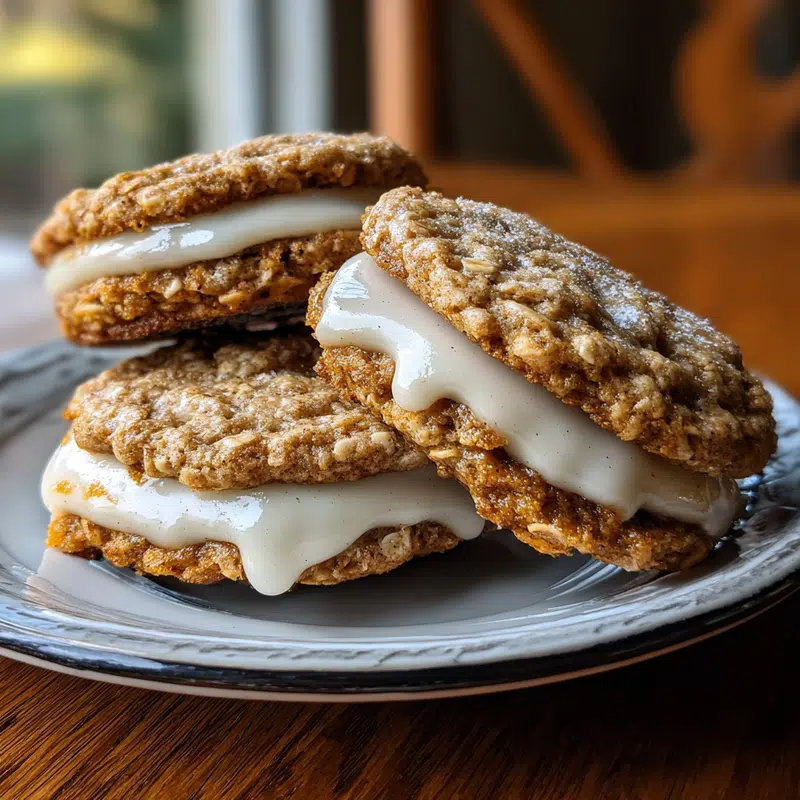 Spiced Eggnog Oatmeal Cream Pies: A Holiday Dessert Delight