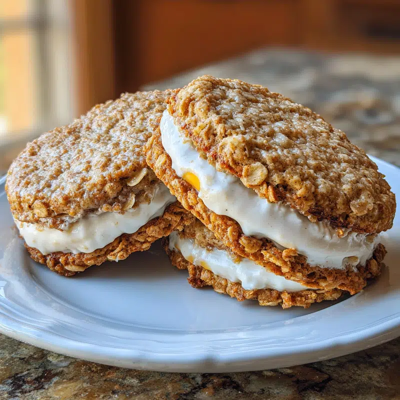 Spiced Eggnog Oatmeal Cream Pies: A Holiday Dessert Delight