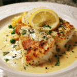 Best Baked Cod in Coconut Lemon Cream Sauce Ever Tasted!