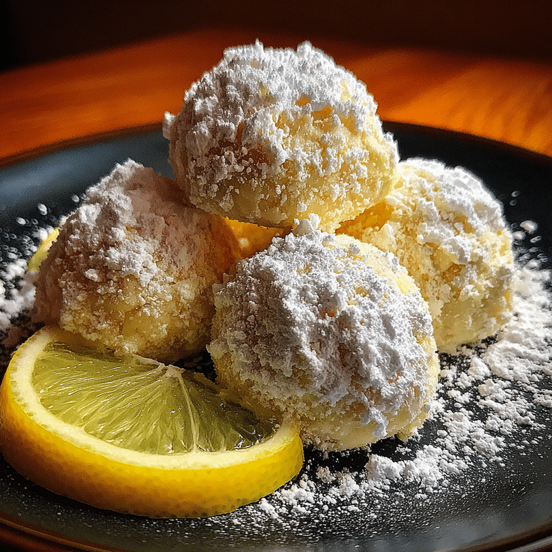 Lemon Cream Snowball Cookies: 5 Melt-in-Your-Mouth Delights