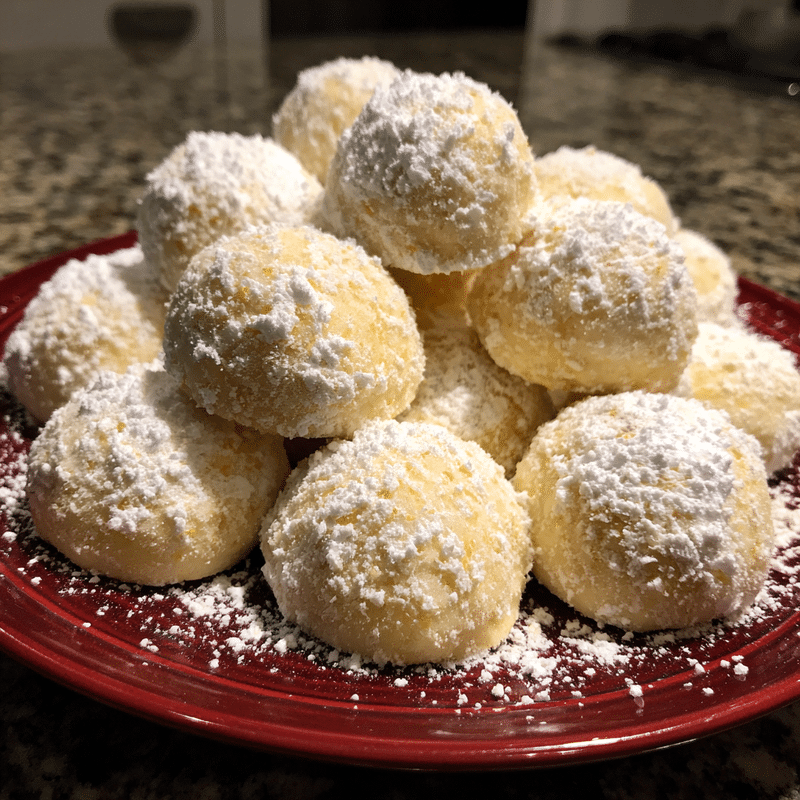 Lemon Cream Snowball Cookies: 5 Melt-in-Your-Mouth Delights