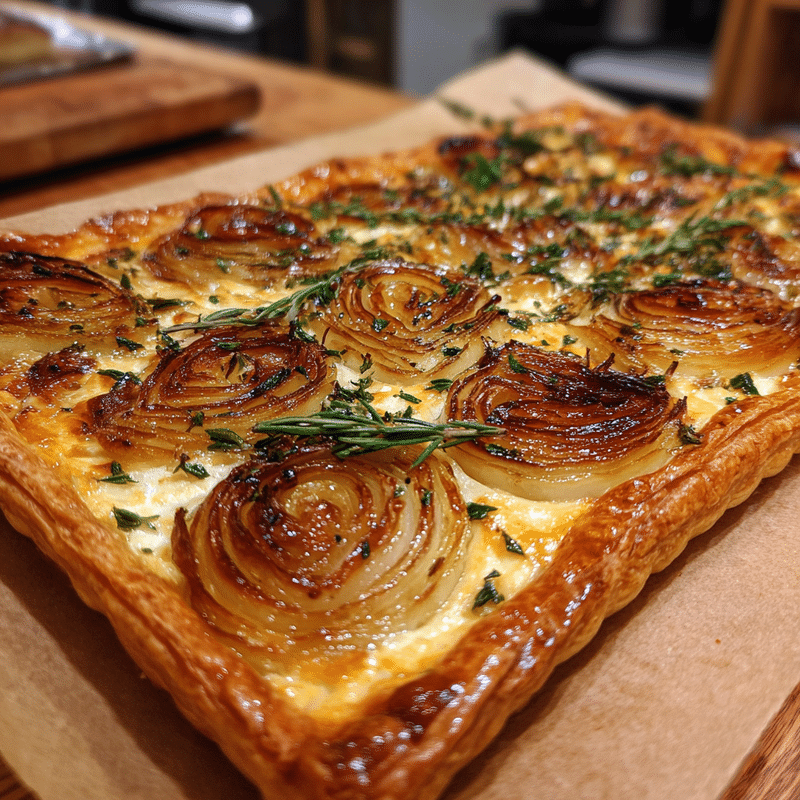 Caramelized Onion & Gruyère Tart: A Mouthwatering Masterpiece