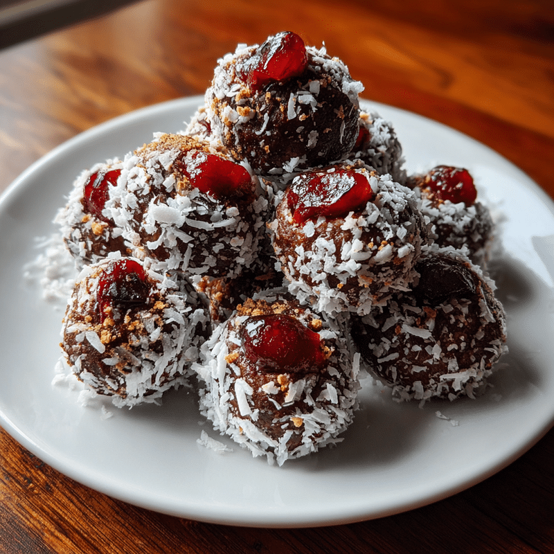 No-Bake Cherry Bourbon Balls: Your Holiday Dessert MVP