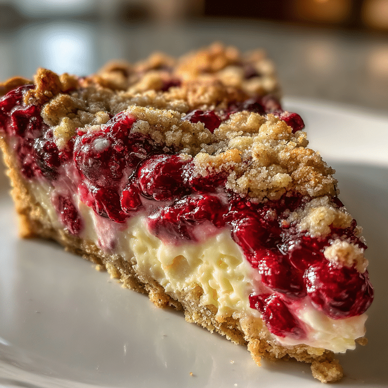 Cranberry Cream Cheese Crumb Pie: A Decadent Holiday Dessert