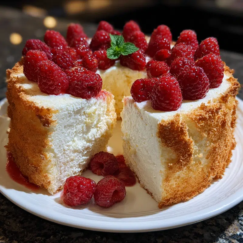 How to Make the Ultimate Raspberry Angel Food Cake at Home