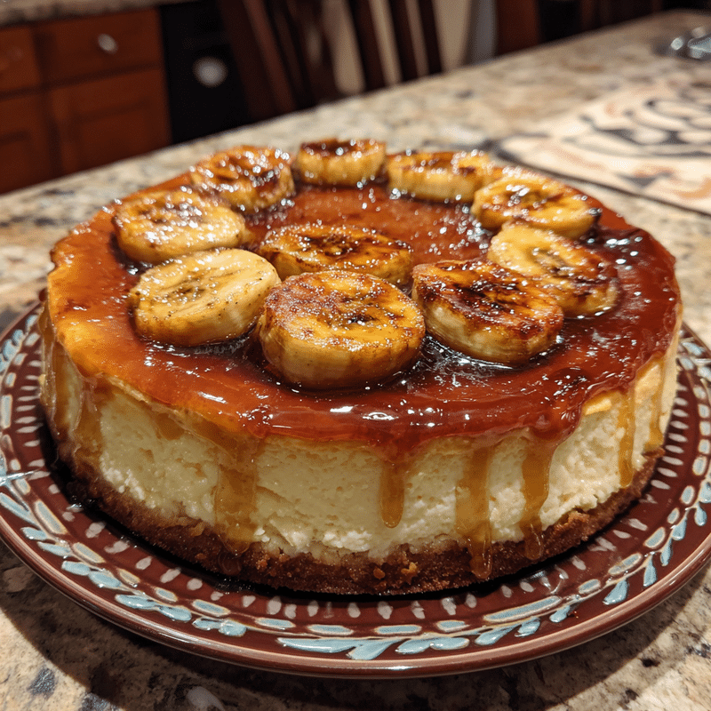 Caramelized Banana Cheesecake: Why Rum Makes It Irresistible!
