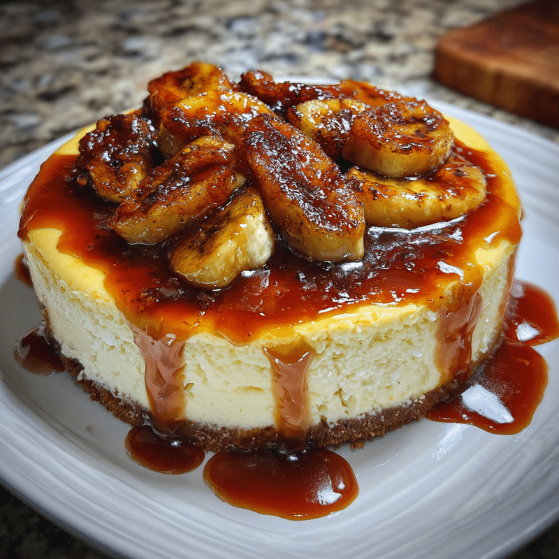 Caramelized Banana Cheesecake: Why Rum Makes It Irresistible!