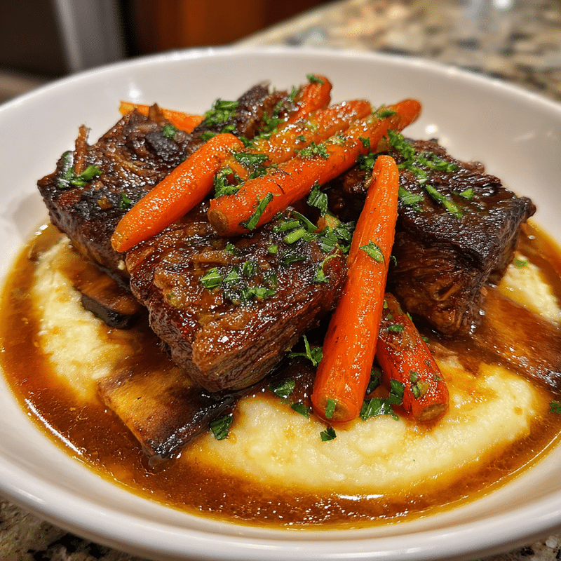 Apple Cider Braised Short Ribs: Fall-Off-The-Bone Magic