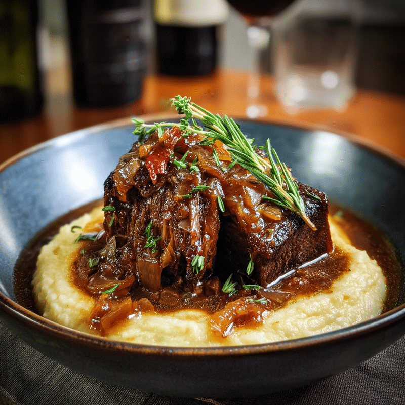 Apple Cider Braised Short Ribs: Fall-Off-The-Bone Magic
