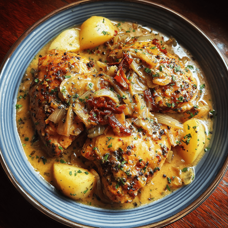 Slow Cooker French Wine Chicken: Flavor Magic in Minutes!