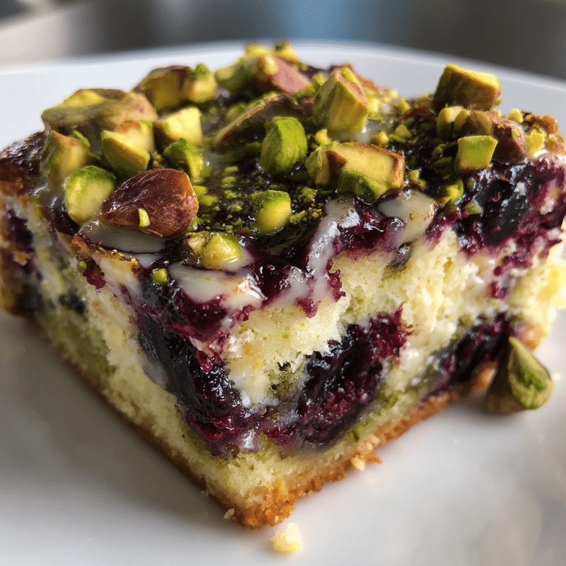 Here are some SEO-friendly blog title ideas: Blackberry Pistachio Dream Bars: The Best Dessert You'll Ever Make How to Make Blackberry Pistachio Dream Bars in 30 Minutes or Less 5 Reasons Why Blackberry Pistachio Dream Bars Will Change Your Life Why Blackberry Pistachio Dream Bars are the Perfect Summer Treat