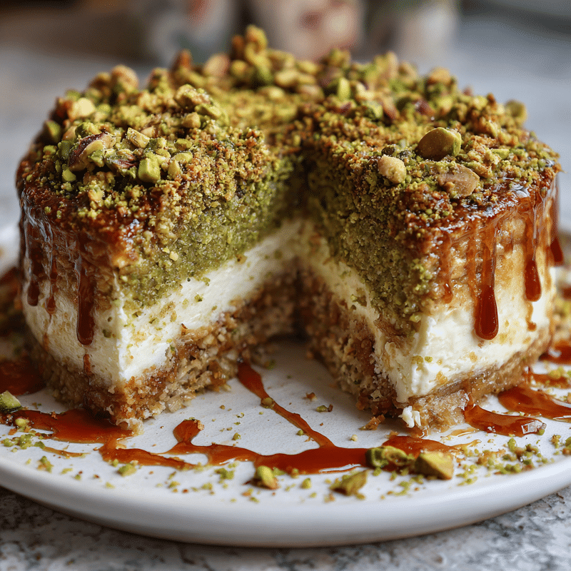 1. Baklava Pistachio Cheesecake: The Best Dessert Mashup You Need to Try 2. Why This Baklava Pistachio Cheesecake Will Blow Your Mind 3. 5 Reasons You'll Obsess Over This Baklava Pistachio Cheesecake 4. How to Make the Ultimate Baklava Pistachio Cheesec