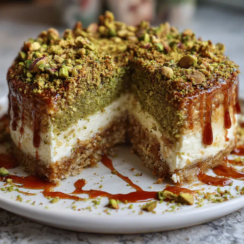 1. Baklava Pistachio Cheesecake: The Best Dessert Mashup You Need to Try 2. Why This Baklava Pistachio Cheesecake Will Blow Your Mind 3. 5 Reasons You'll Obsess Over This Baklava Pistachio Cheesecake 4. How to Make the Ultimate Baklava Pistachio Cheesec