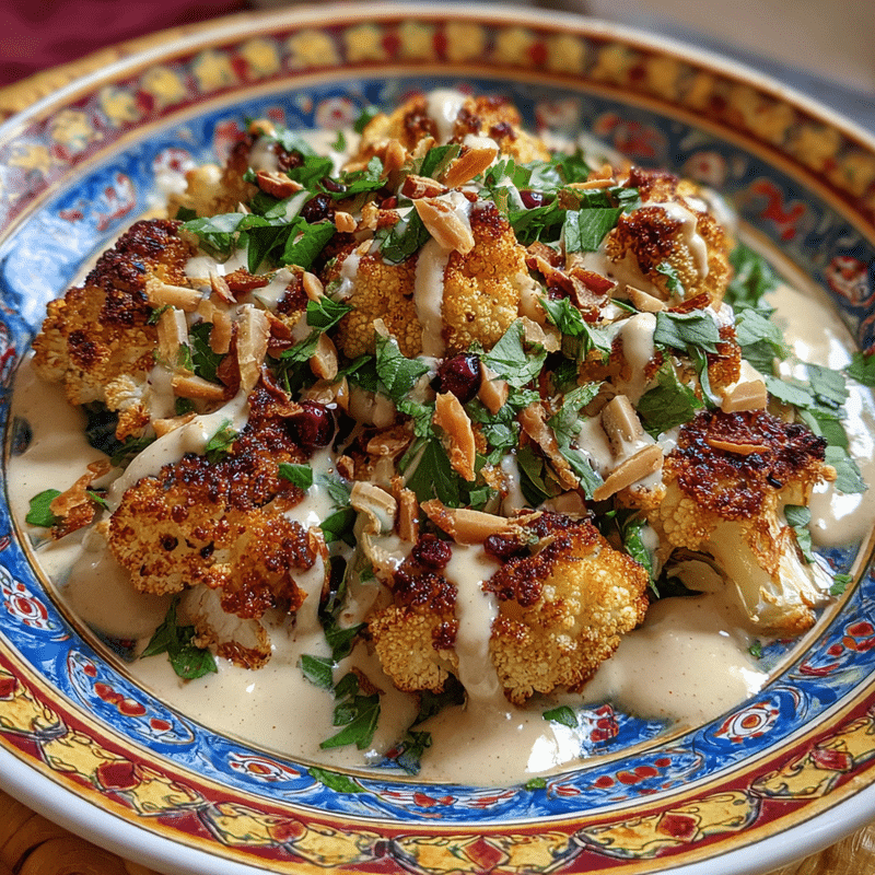 1. Discover the Secret to Making Moroccan Cauliflower with Tahini-Honey 2. Best Moroccan Cauliflower with Tahini-Honey: A Flavorful Twist on a Classic 3. Why You'll Love This Moroccan Cauliflower with Tahini-Honey Recipe 4. How to Make the Perfect Moroccan Cauliflower with Tahini-