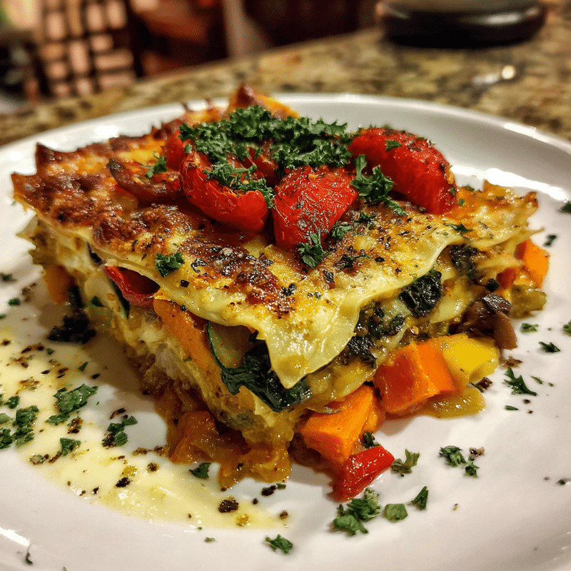 Layered Mediterranean Vegetable Lasagna: The Best Cozy Comfort Dish