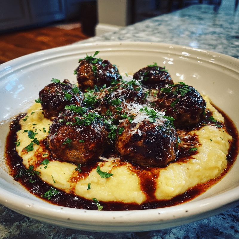 Here are some SEO-friendly blog titles for the focus keyword "Red Wine Braised Meatballs": How to Make the Best Red Wine Braised Meatballs The Secret to Perfectly Tender Red Wine Braised Meatballs 5 Reasons Why Red Wine Braised Meatballs are a Game-Changer What Makes Red Wine Braised Meatballs the Ultimate Comfort Foo