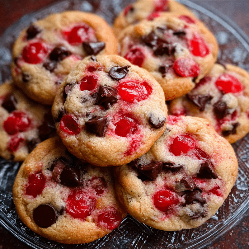 Maraschino Cherry Chocolate Chip Cookies: A Sweet Twist!