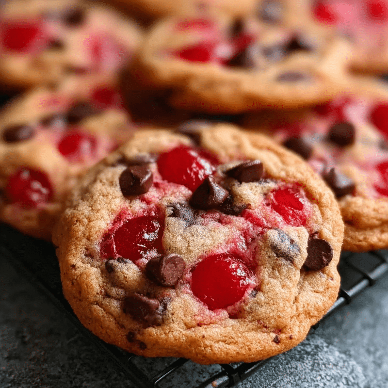 Maraschino Cherry Chocolate Chip Cookies: A Sweet Twist!
