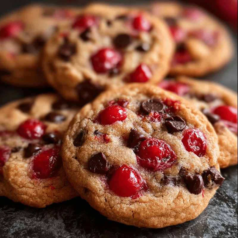 Maraschino Cherry Chocolate Chip Cookies: A Sweet Twist!