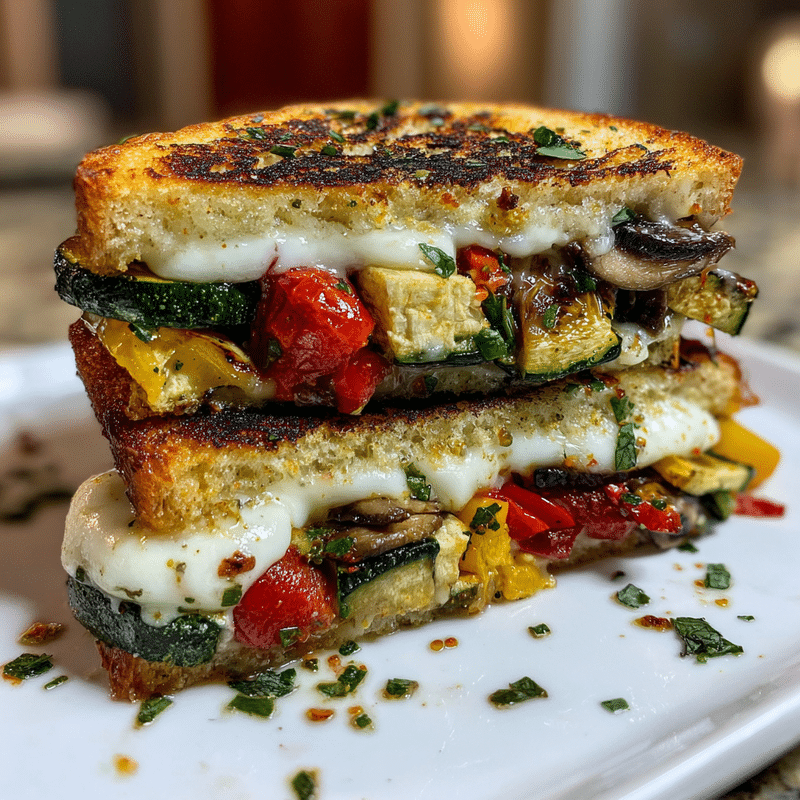 How to Make Mouthwatering Grilled Veggie Mozzarella Sandwiches