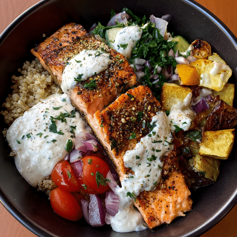Mediterranean Salmon Bowl: 5 Secrets to a Flavor-Packed Meal