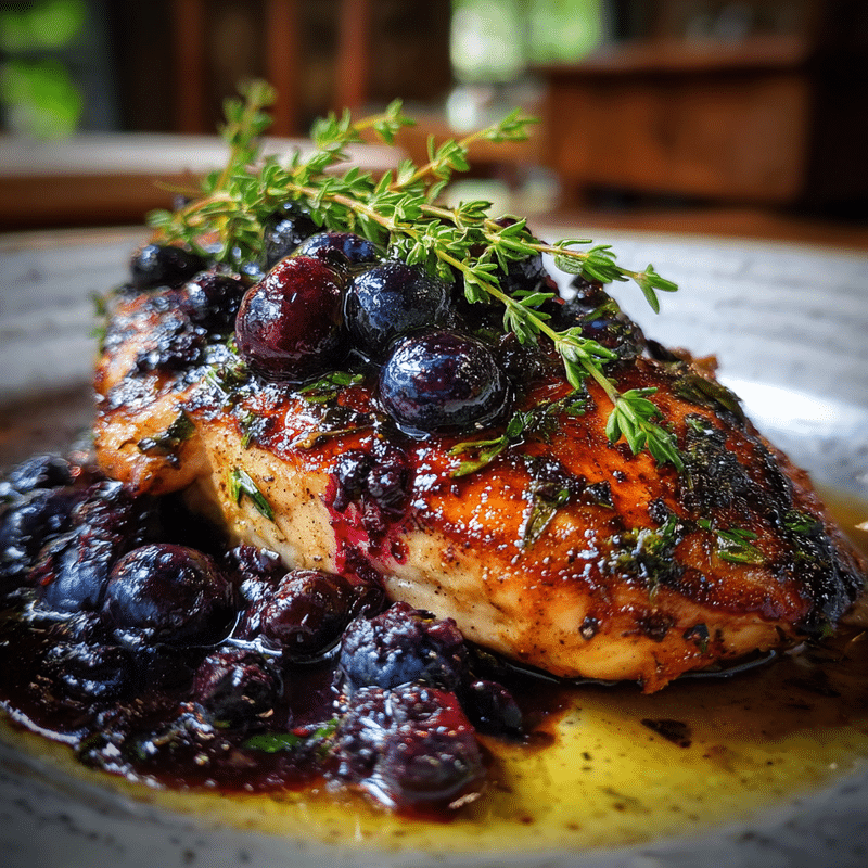 Best-Ever Blueberry Thyme Chicken: Flavor Explosion!