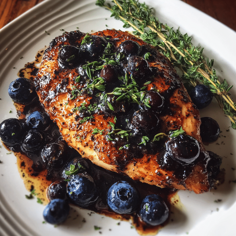 Best-Ever Blueberry Thyme Chicken: Flavor Explosion!