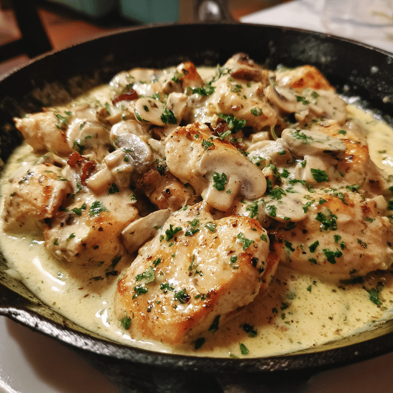 Irish Chicken in Whiskey Cream Sauce: Heavenly Dinner in 30 Mins!