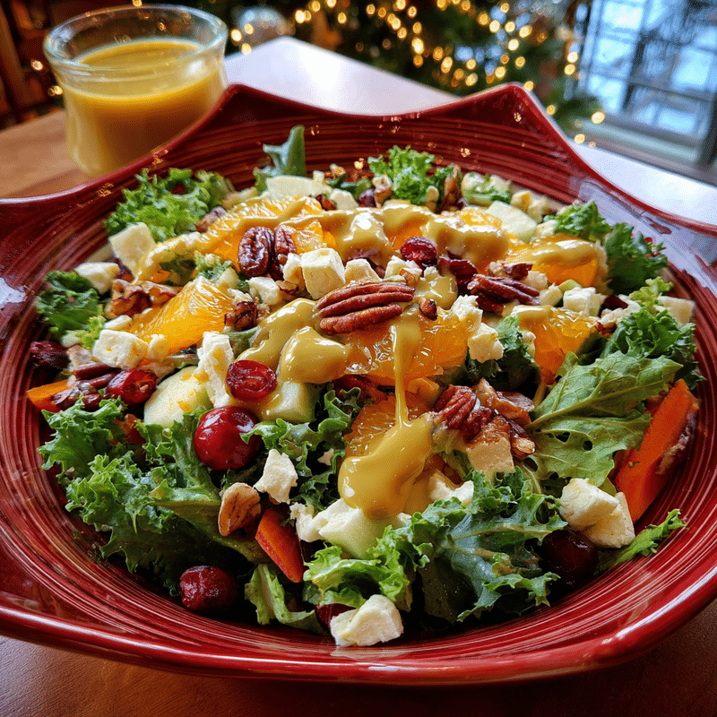 Winter Christmas Salad: Festive Flavors Unleashed!