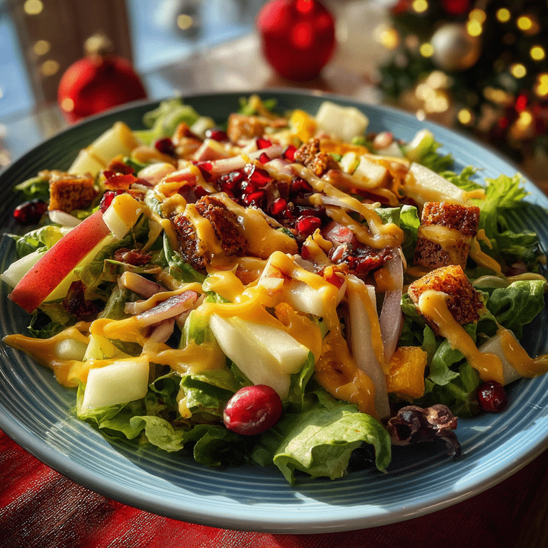 Winter Christmas Salad: Festive Flavors Unleashed!