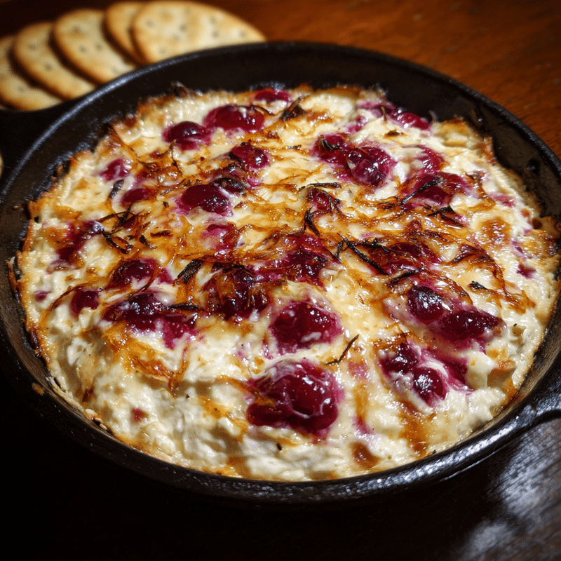 Baked Cranberry Cream Cheese Dip: Creamy Party Perfection!