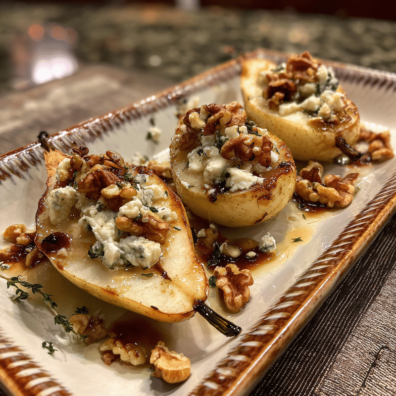 Baked Pears with Brie: A Mouthwatering Gourmet Treat