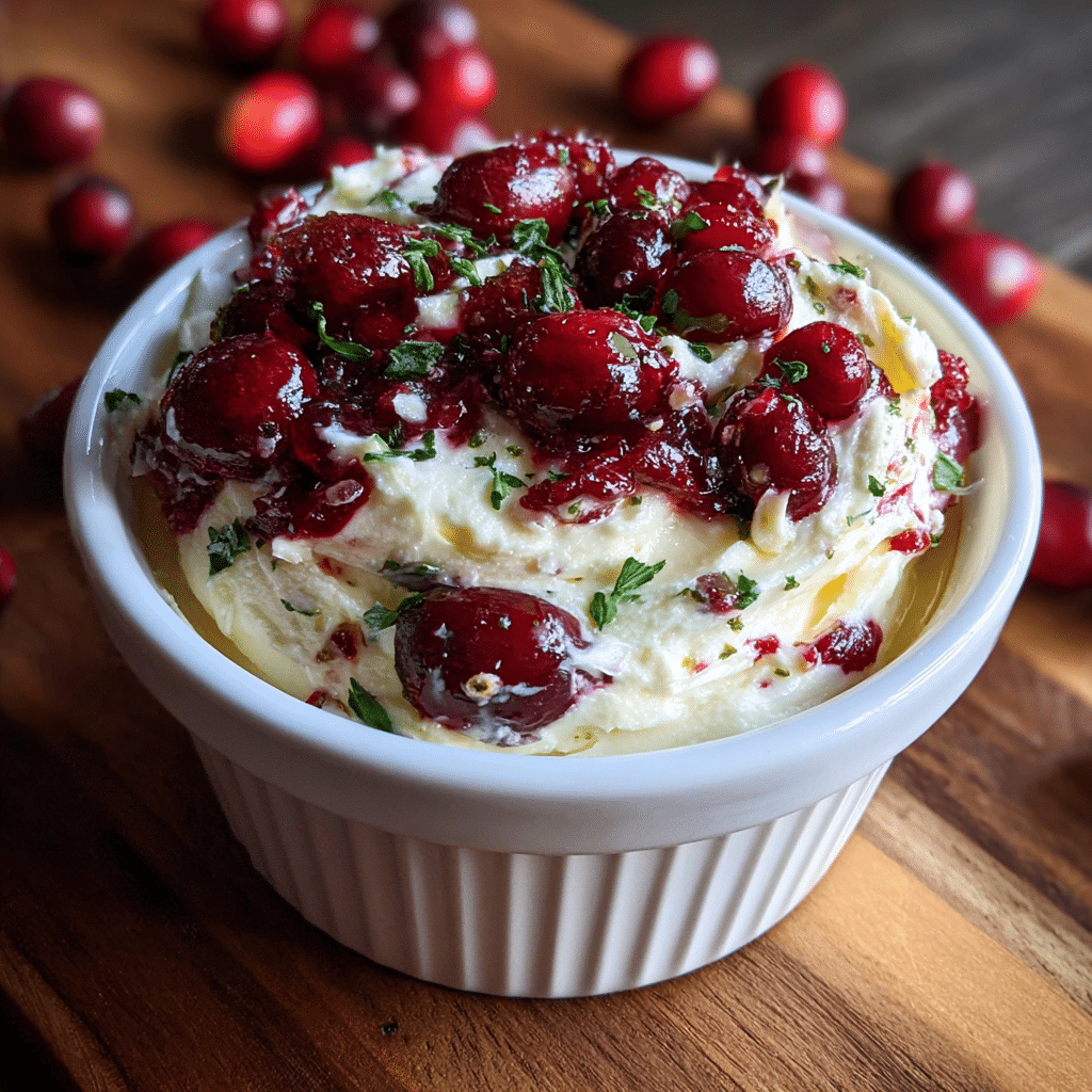 Christmas Cranberry Honey Butter