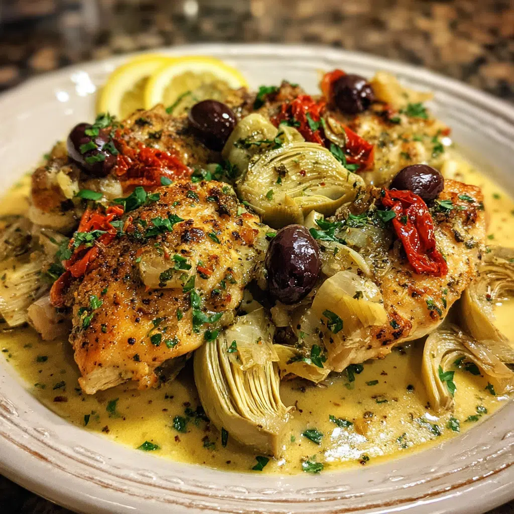Mediterranean Lemon Chicken