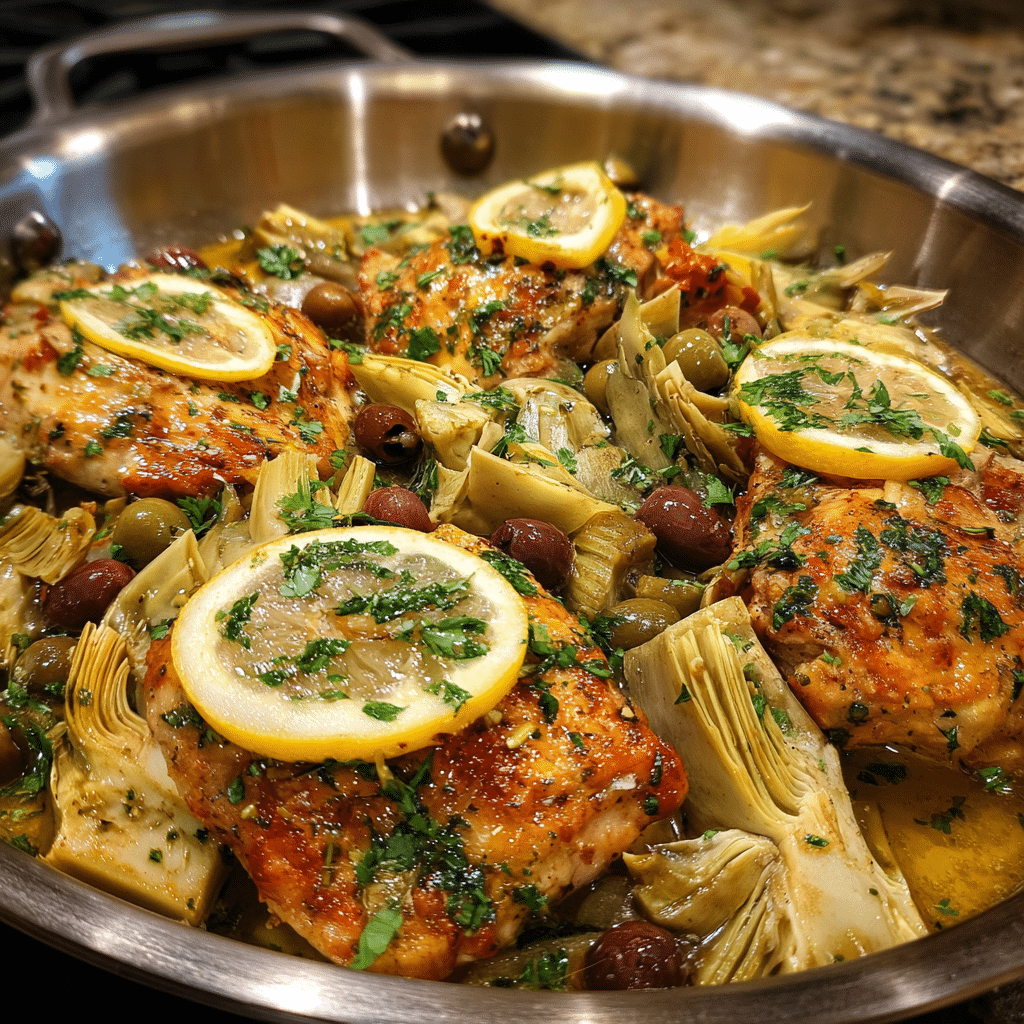Mediterranean Lemon Chicken