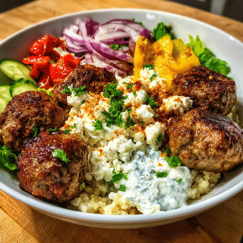 "The Best Greek Meatball Bowl: A Flavorful Mediterranean Feast" "Discover the Secret to Making a Delicious Greek Meatball Bowl at Home" "Why the Greek Meatball Bowl Should Be Your Next Dinner Favorite" "5 Reasons Why You Need to Try the Greek Meatball Bowl ASAP" "How to Create a Mouth-Watering Greek Meatball Bowl in