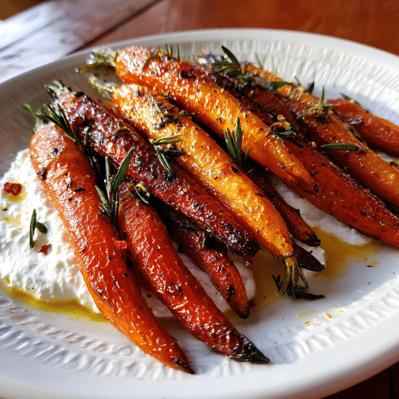 Here are some SEO-friendly blog titles for the focus keyword "Roasted Carrots with Whipped Ricotta": 1. Roasted Carrots with Whipped Ricotta: The Best Side Dish You'll Ever Make 2. How to Make the Perfect Roasted Carrots with Whipped Ricotta 3. Why Roasted Carrots with Whipped Ricotta Should Be Your New Favorite 4