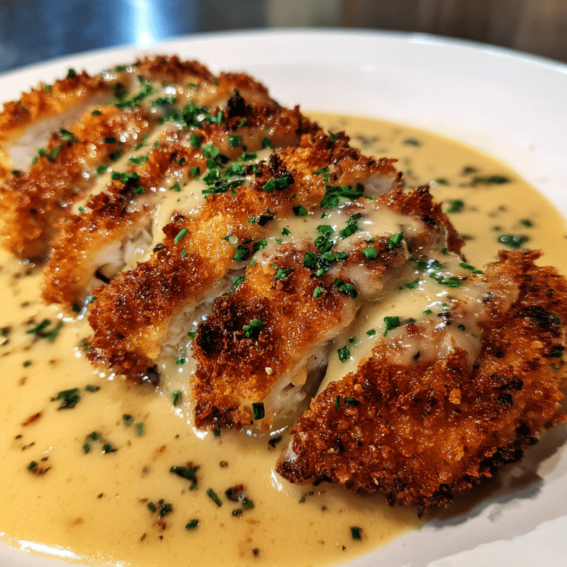 Crispy Parmesan Chicken with Garlic Sauce: The Best Recipe You Need to Try