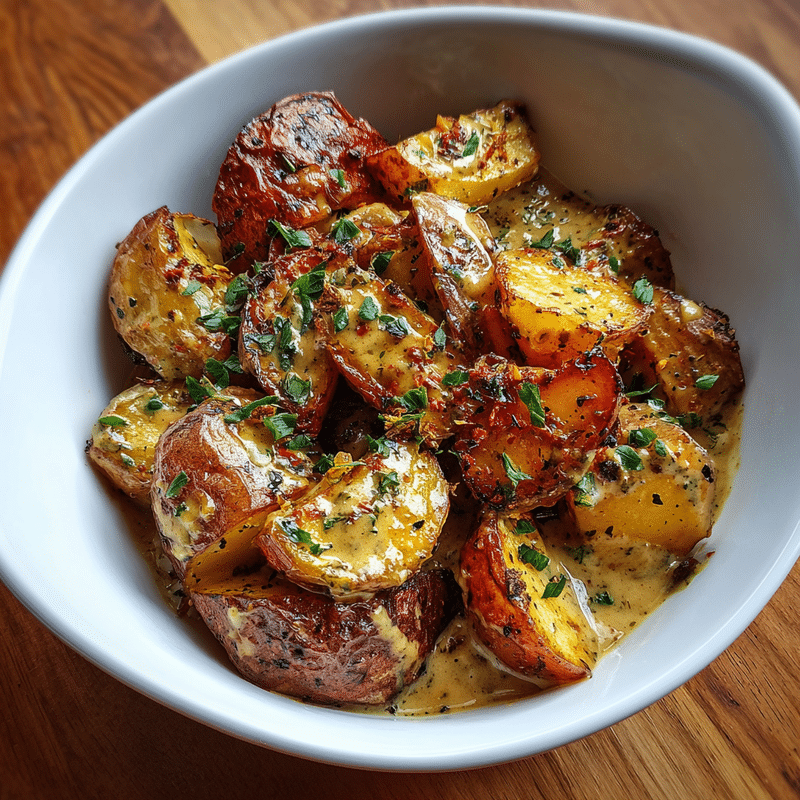 Creamy Mustard Roasted Potatoes: The Best Recipe for Flavorful Spuds