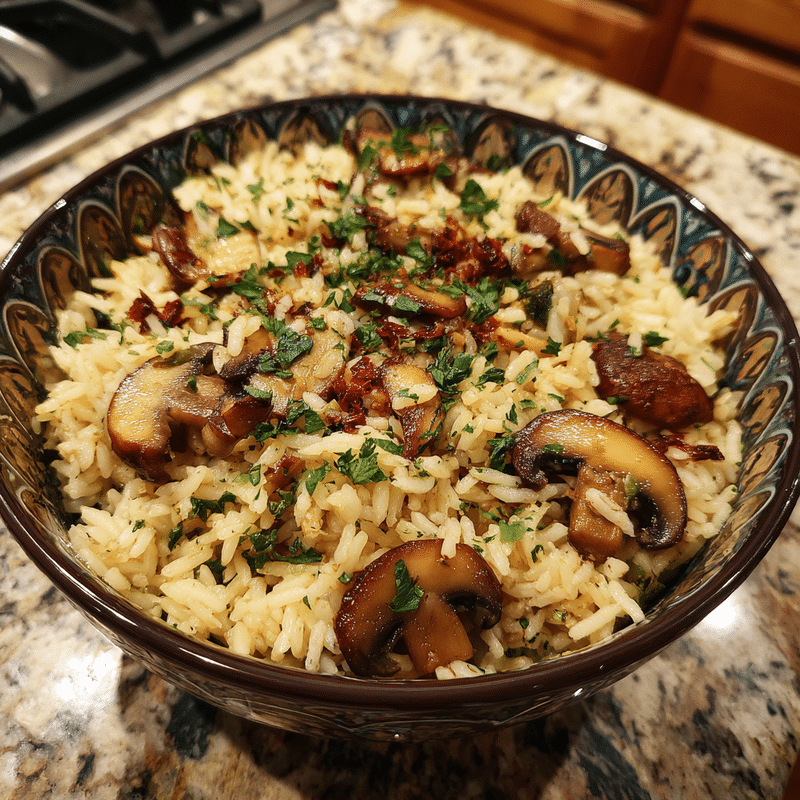 How to Make the Best One-Pot Mushroom Rice in 30 Minutes