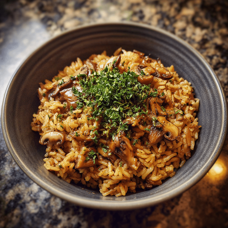 How to Make the Best One-Pot Mushroom Rice in 30 Minutes